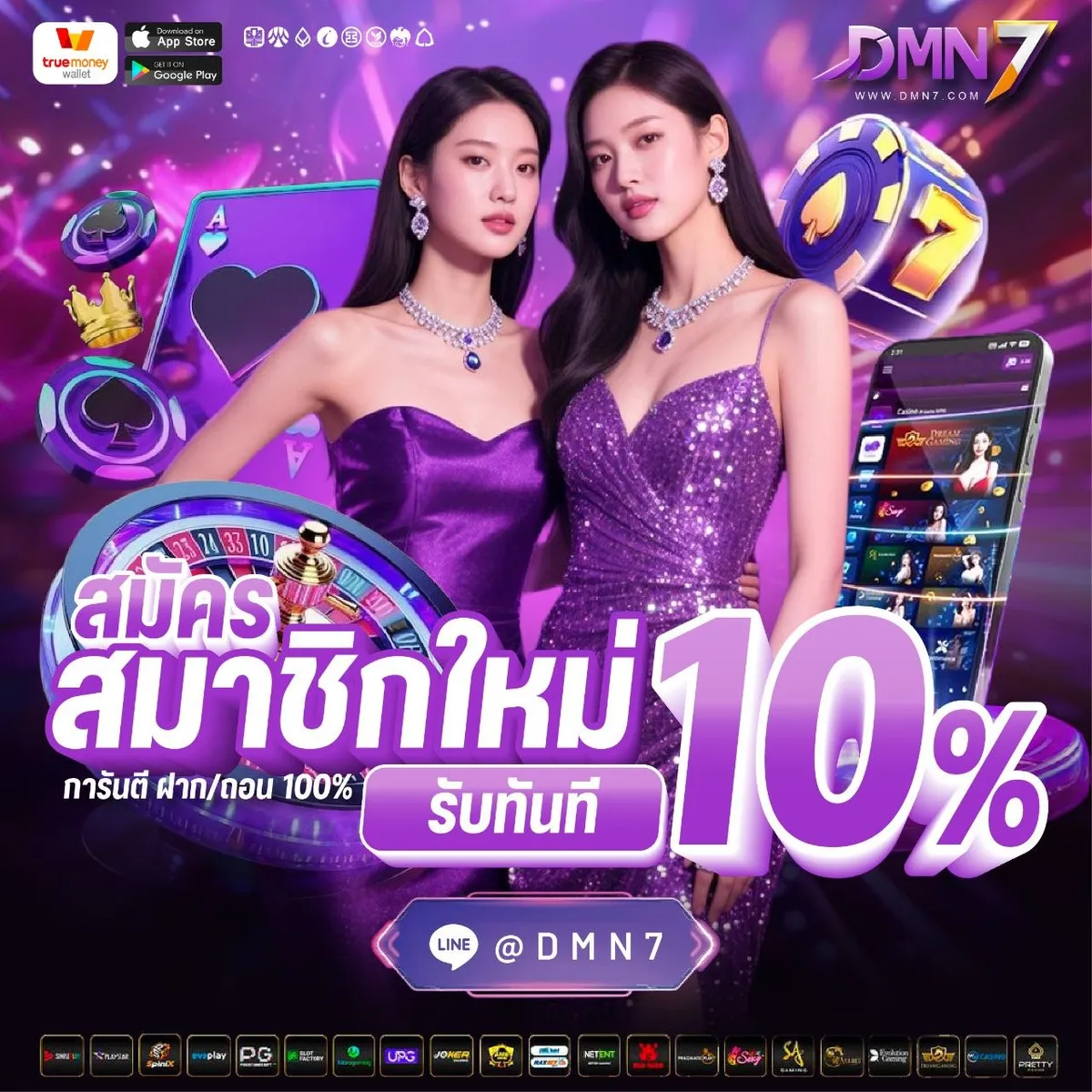 ทำความรู้จัก DMN7 เว็บไซต์สล็อต ครบจบในเว็บเดียว